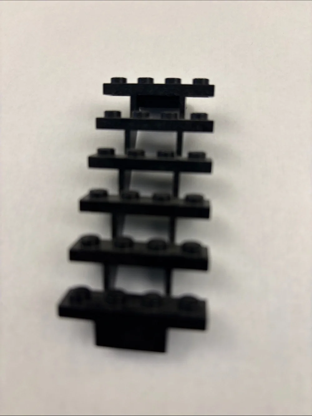 Black LEGO steps- 6-SECTIONS/steps